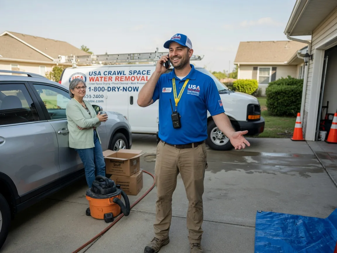 Crawl Space Water Removal Castle Hayne, NC FAQs